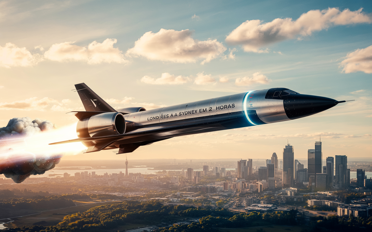 Skylon, o avião espacial britânico com motor SABRE, promete viagens hipersônicas de Londres a Sydney em 2h. Conheça o transporte do futuro.