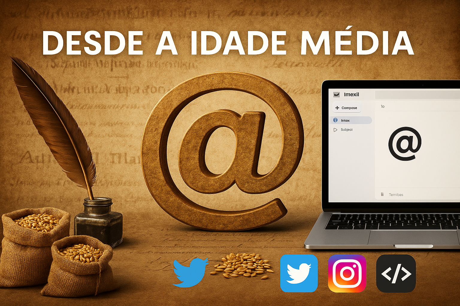 @, Símbolo @, Símbolos, Origem