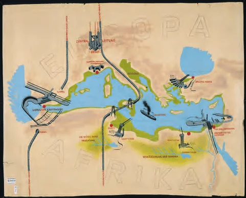 A mega barragem para rebaixar o Mediterrâneo e unir Europa e África, criando novas terras com área do tamanho da França