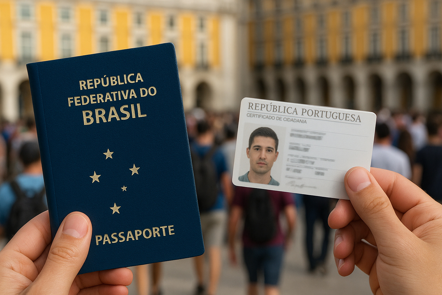 Imigrante Brasileiro em Portugal, Nacionalidade, Portugal.