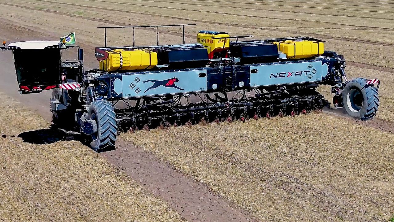 Baldan e NEXAT lançam módulo inédito para a Máquina Monstro no Brasil, unindo tecnologia e eficiência para revolucionar o plantio no agronegócio.