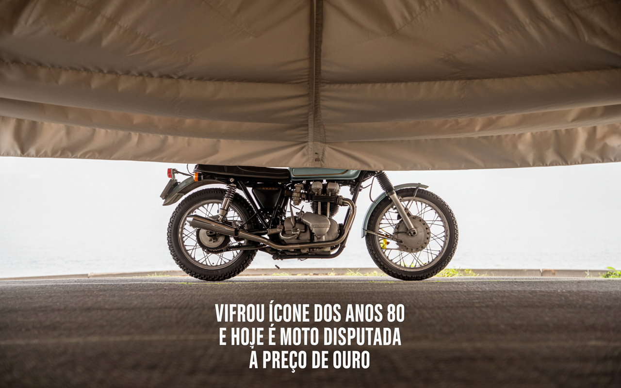 Quando chegou, ninguém levava a sério — mas ela atravessou décadas, virou ícone dos anos 80 e hoje é a moto disputada a “preço de ouro” por apaixonados por duas rodas
