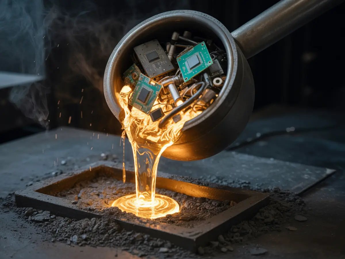 ouro - mineração - grafeno - minério - pedra filosofal - eletrônicos