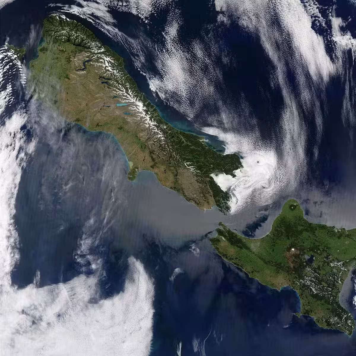 Zelândia, Continentes, Oceano