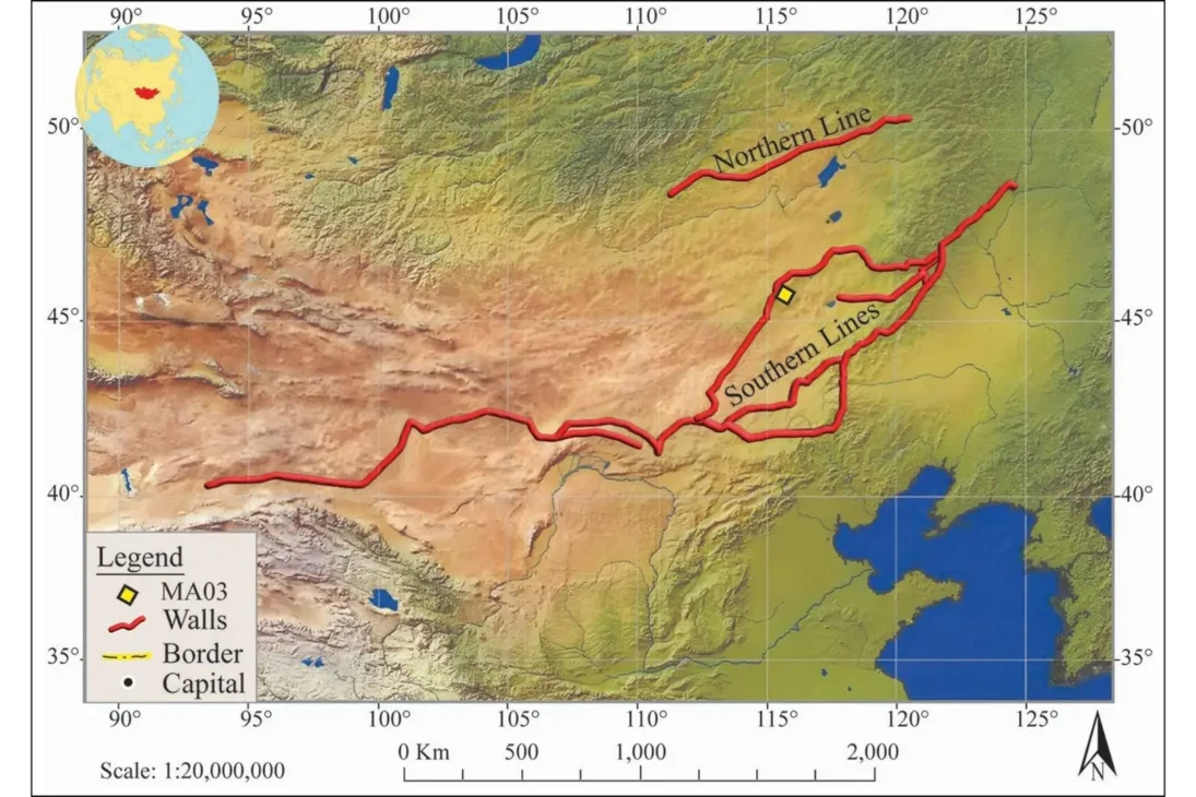 Muralha da China, Muralha, Mongólia