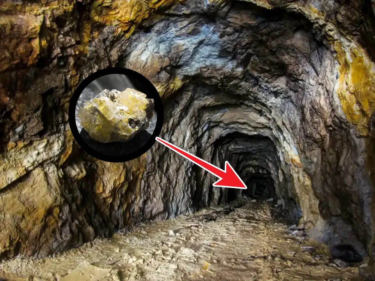 Para obter esse mineral precioso, os mineradores precisam descer 500 metros abaixo da superfície, em uma das maiores e mais ricas reservas do mundo