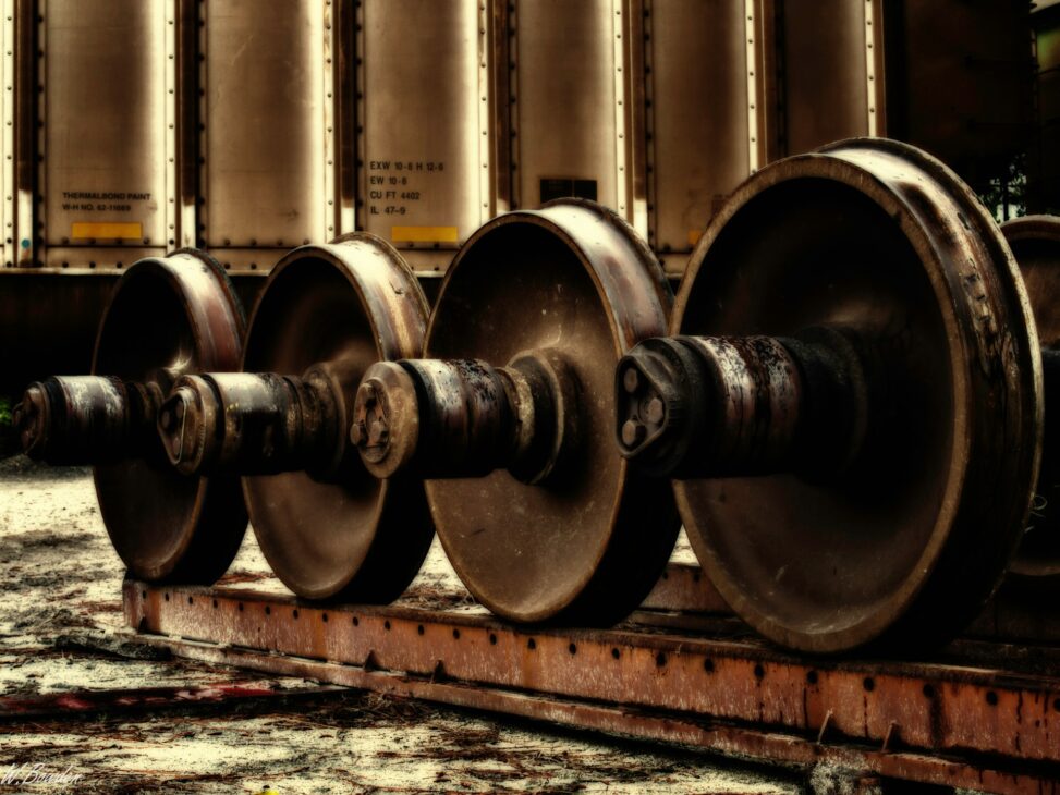 Rodas dos trens, Trens, Rodas, Trilhos