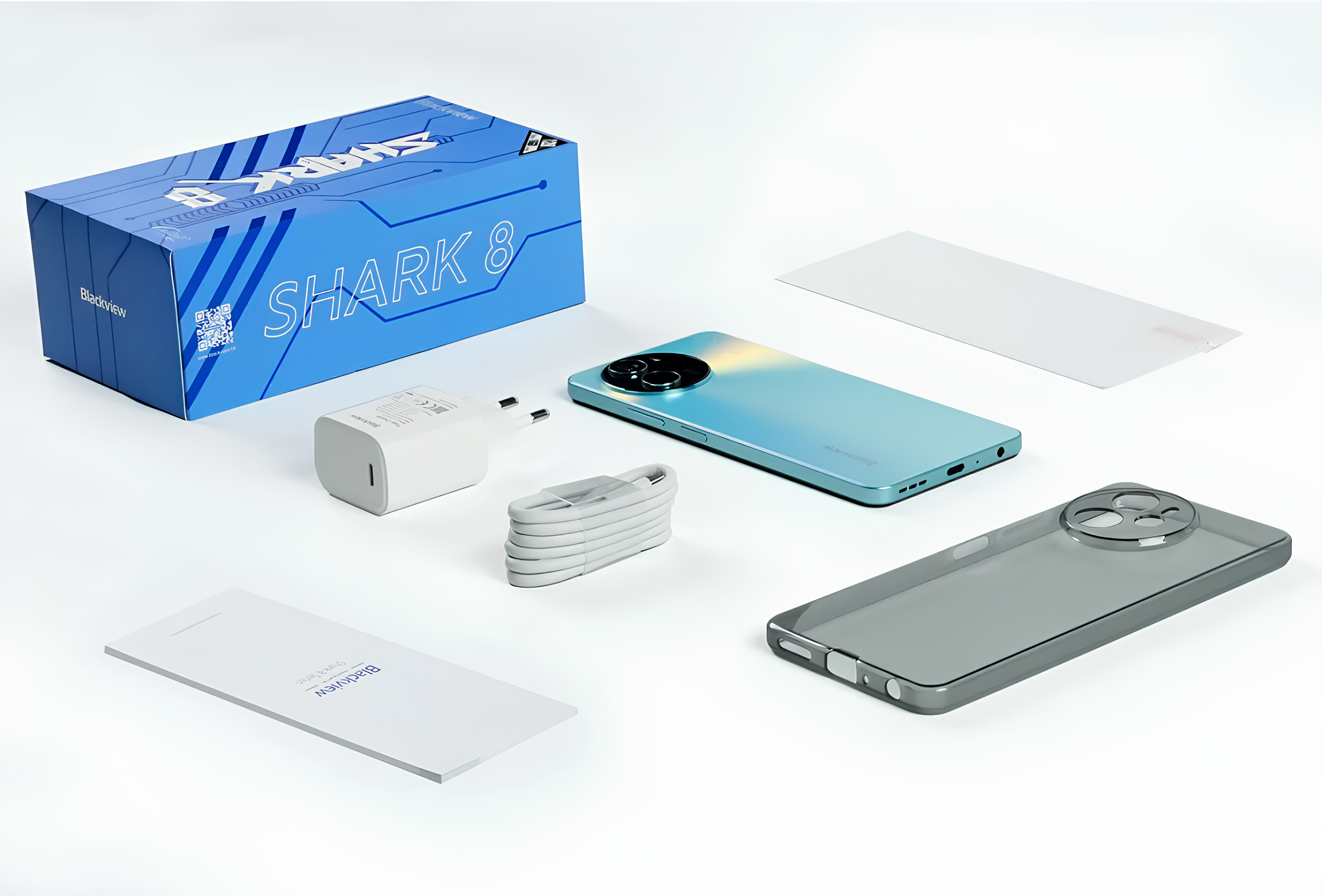 O ‘tanque de guerra gamer’ com som potente, bateria de 6.000 mAh, 120 Hz e alto-falantes estéreo — será que o Blackview Shark 8 é o Android mais barulhento de 2025?