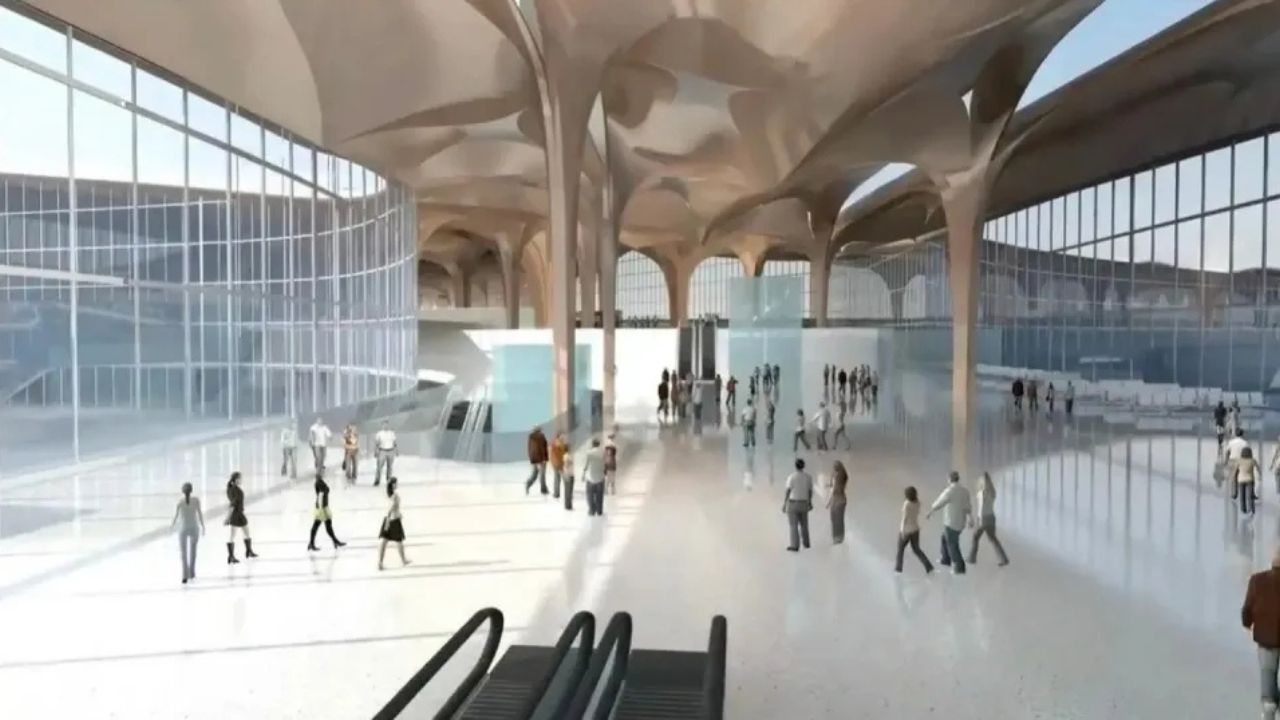 Imagem: Aeroporto Internacional da Baía de Dalian Jinzhou