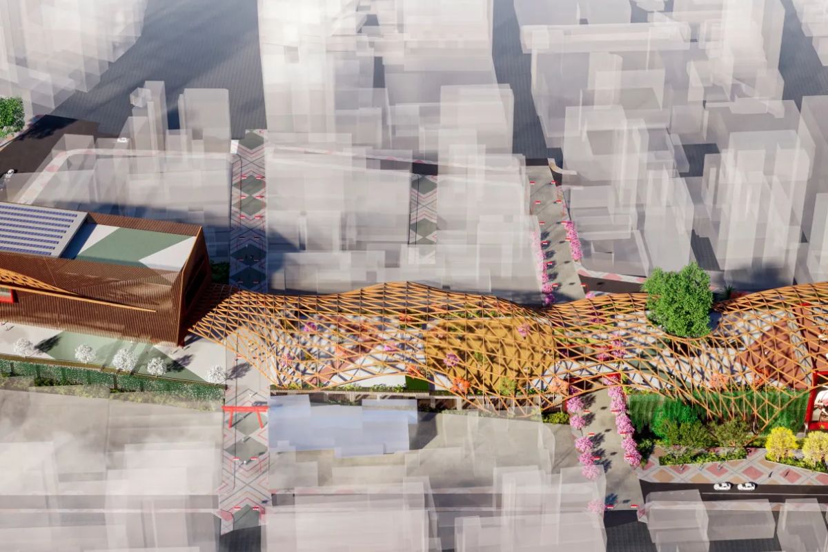 Esplanada da Liberdade vai cobrir a Radial Leste com áreas verdes e estrutura para eventos