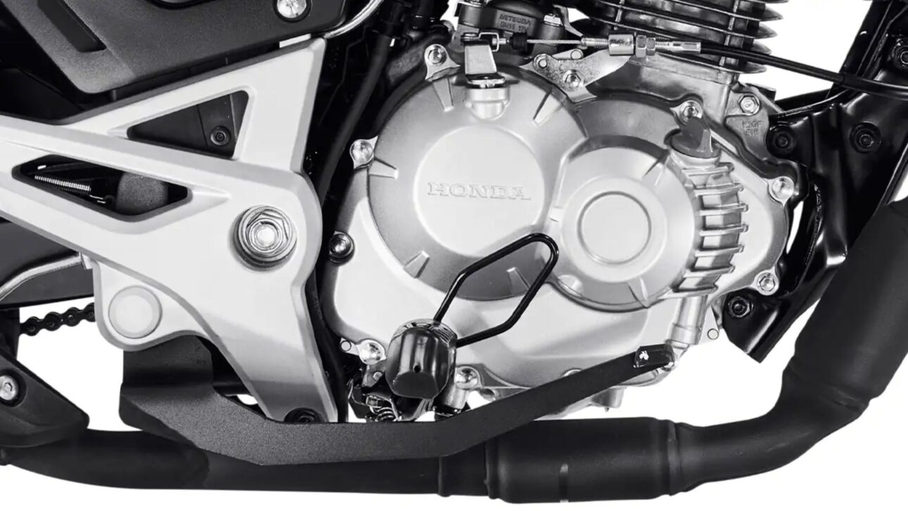 Eficiente e econômico, o motor de 160 cm³ é perfeito para quem busca desempenho sem abrir mão da economia.