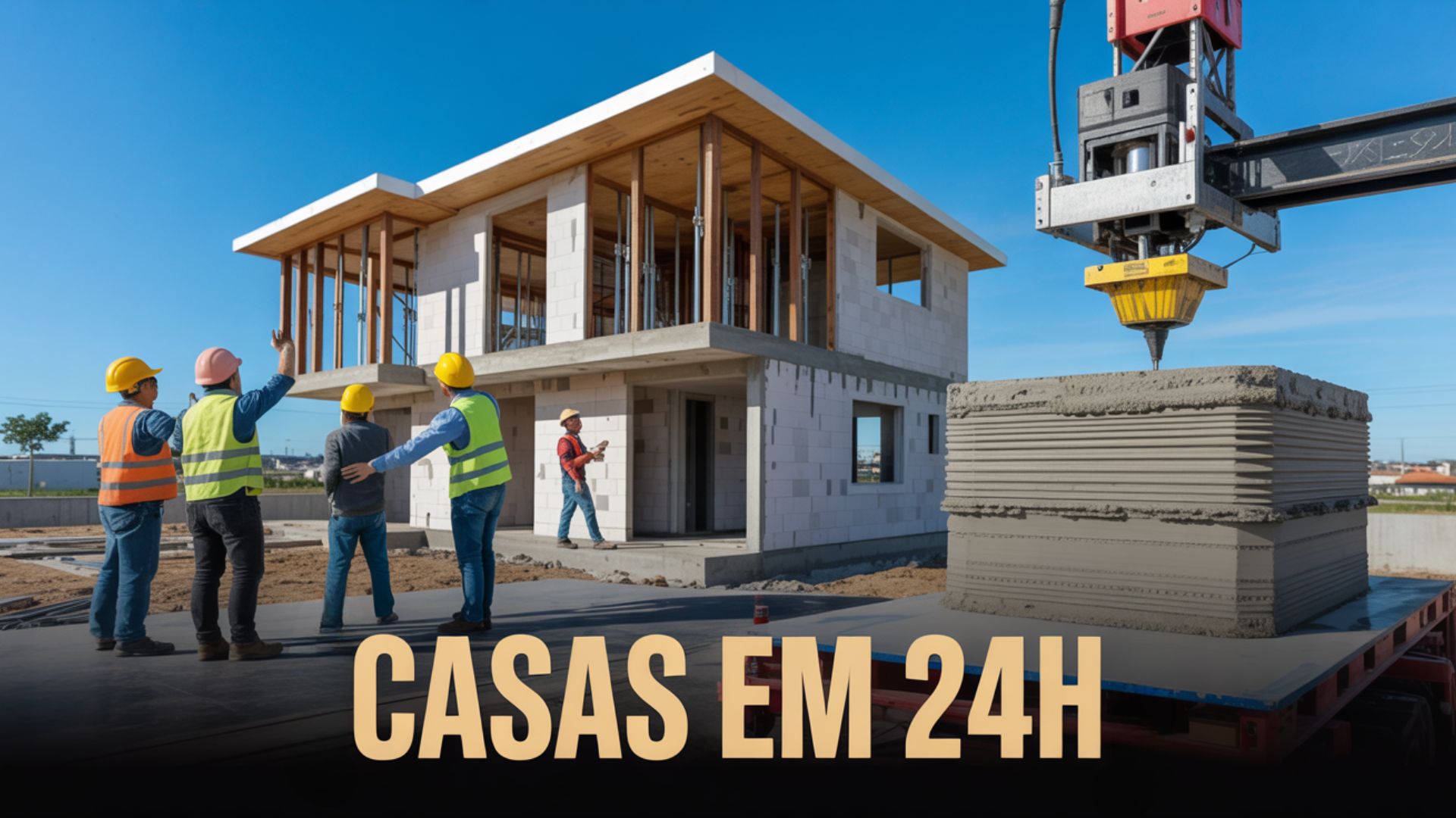 Impressão 3D transforma a construção civil, permitindo casas prontas em 24h, menor custo e sustentabilidade. Saiba como a tecnologia já impacta o setor.