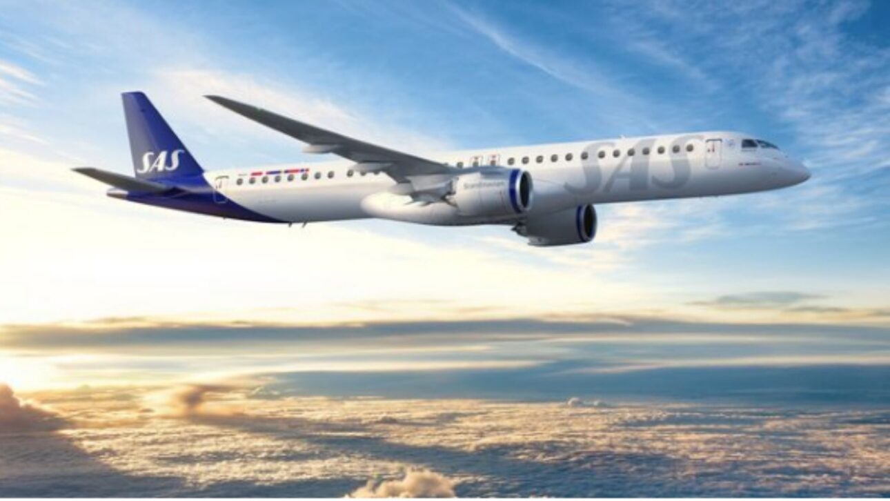 Embraer fecha venda bilionária de 45 jatos E195-E2 movidos a combustível sustentável para a Scandinavian Airlines, marcando a maior venda da década.