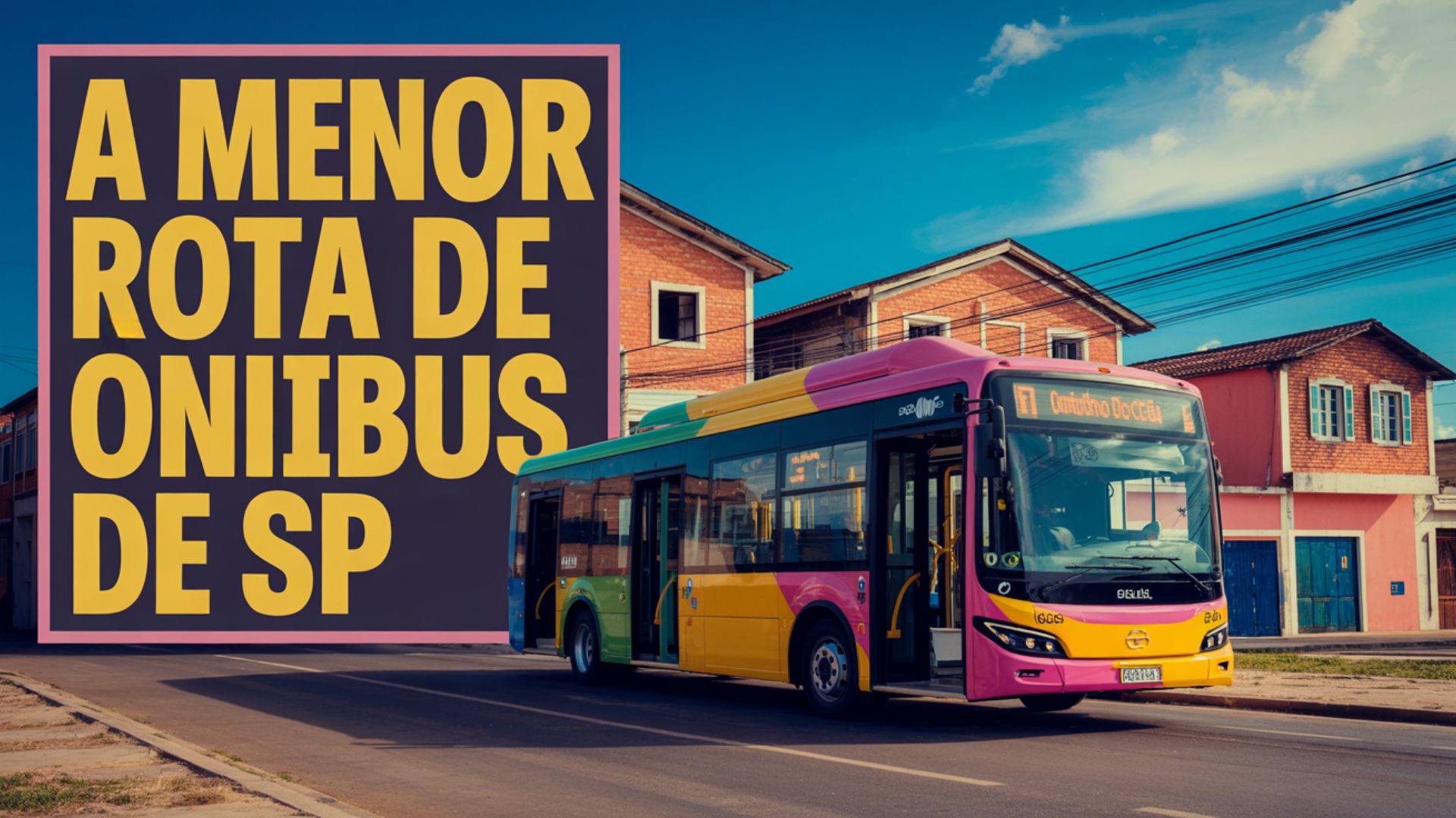 Descubra a menor rota de ônibus de SP, gratuita, elétrica e surpreendente, conectando moradores e mudando o cotidiano da zona sul da cidade.