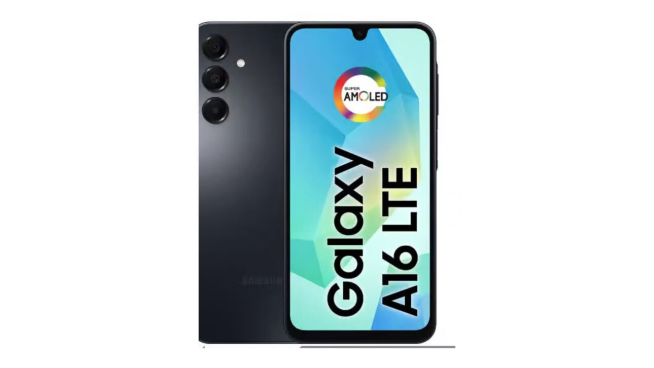 Samsung Galaxy A16 é destaque entre os celulares bons e baratos por menos de R$1.000, combinando tela ampla e câmera tripla. (Imagem: divulgação)