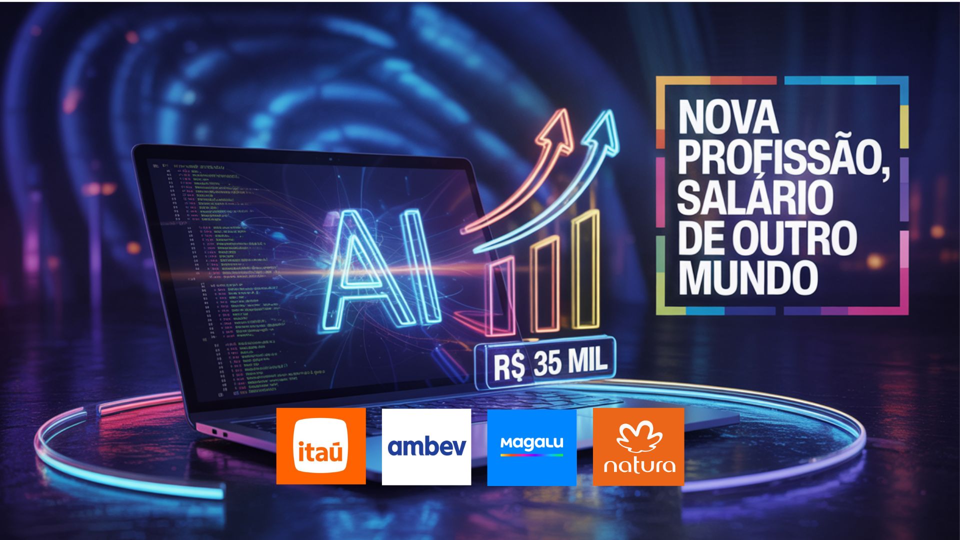 Nova profissão paga até R$ 35 mil e desafia Itaú, Natura e Magalu por falta de engenheiro de prompts qualificado no Brasil. Oportunidade em alta.