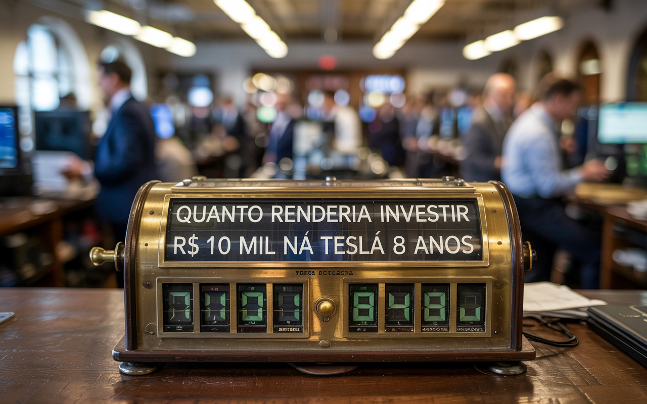 Quanto renderia investir R$ 10 mil na Tesla há 8 anos? BDR da empresa de Elon Musk disparou mais de 3.000% e revela ganhos milionários