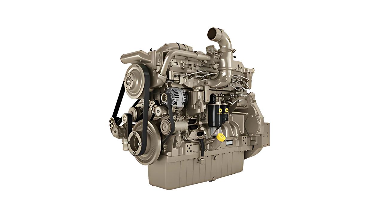 Motor JD14 do trator grande da John Deere.