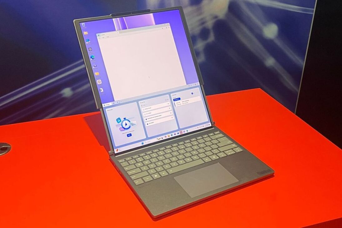Tela que se expande sozinha? Lenovo apresenta laptop com tecnologia inédita e design surpreendente