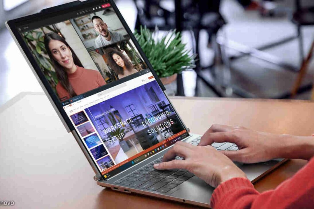 Notebook com Tela que "Sobe Sozinha" é Real: Lenovo Surpreende com Tecnologia de Ponta