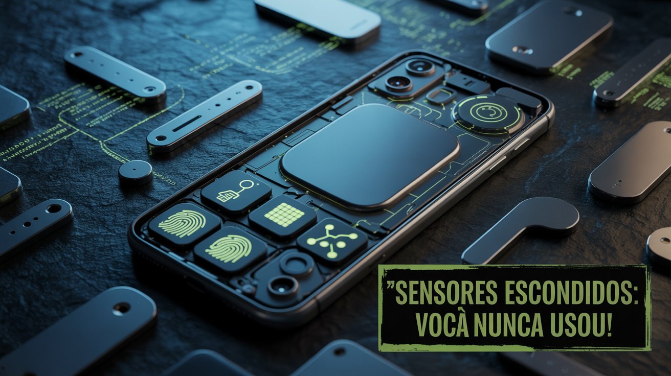 Descubra os sensores ocultos do celular, como barômetro e magnetômetro, e saiba como aproveitar recursos avançados.