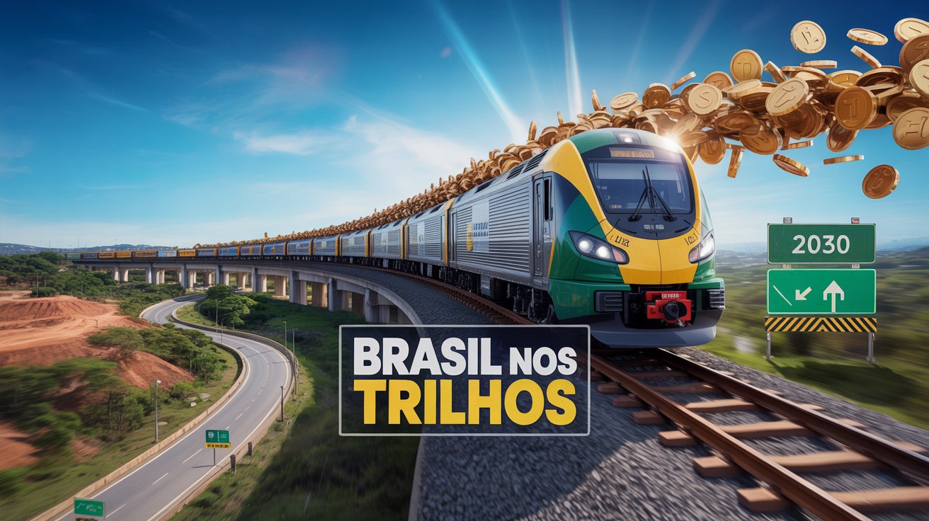 Brasil pode ampliar 19 mil km de trilhos, retirar 5 mil caminhões das estradas e gerar 4 mil empregos com novo plano nacional de ferrovias.