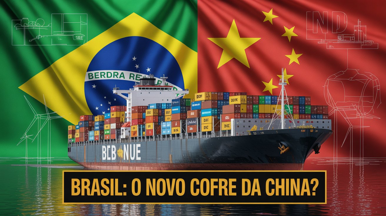 Exportações de terras raras brasileiras para a China triplicam em 2025, destacando o Brasil no cenário global de minerais estratégicos.