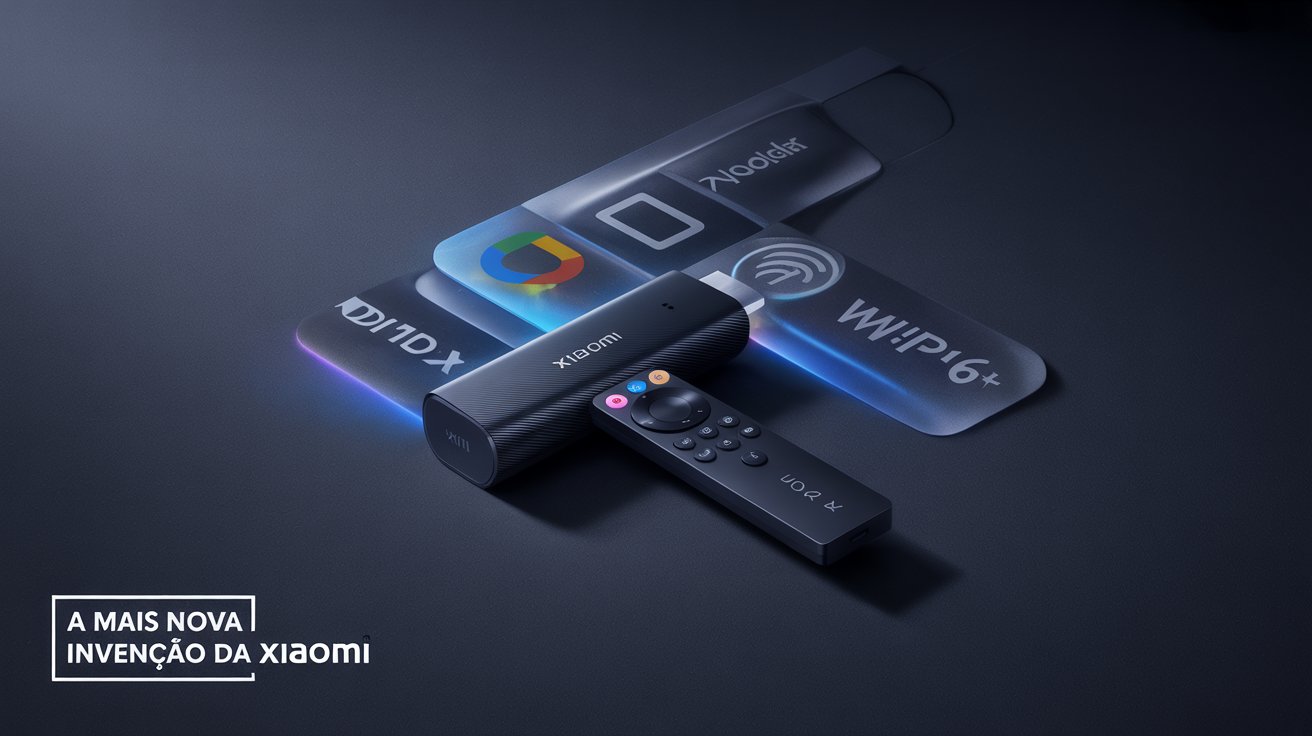 Descubra o novo Xiaomi TV Stick 4K Gen 2 com Google TV, Wi-Fi 6 e imagem de cinema. Tecnologia de ponta para transformar sua TV.