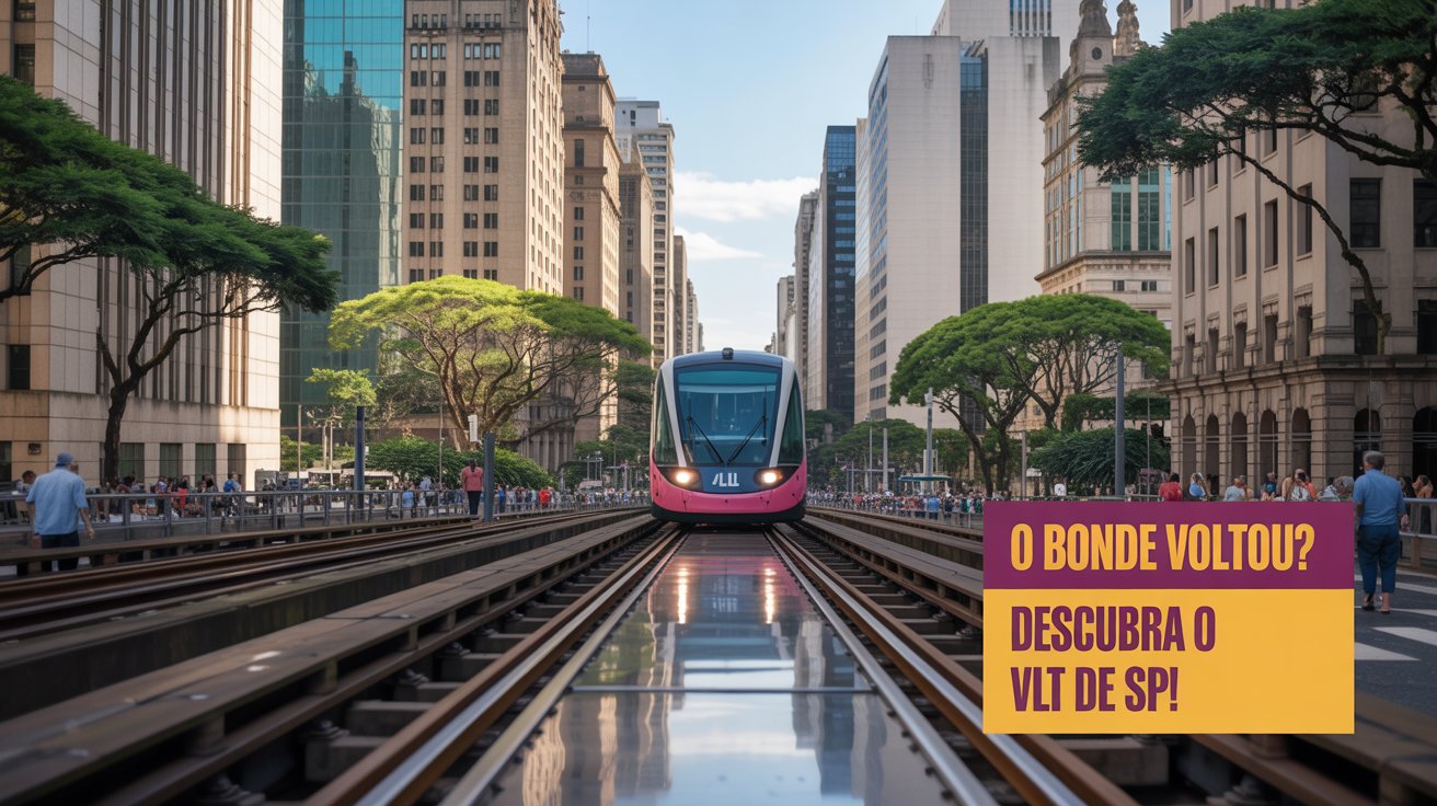 Novo VLT de R$ 3,8 bilhões transforma o transporte no centro de São Paulo com 23 estações e integração histórica e sustentável.