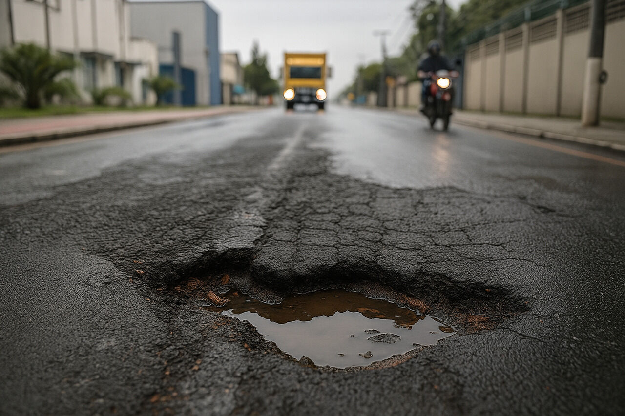 Estradas, Buracos, Buracos no asfalto