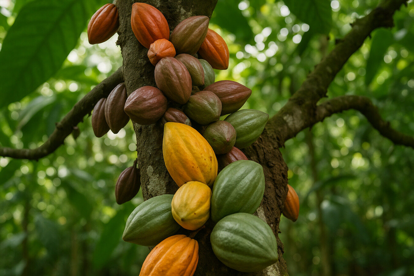 Cacaueiro, Cacau, Chocolate