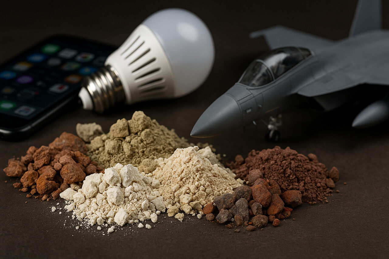 Terras raras, Minerais raros, Economia, Tecnologia