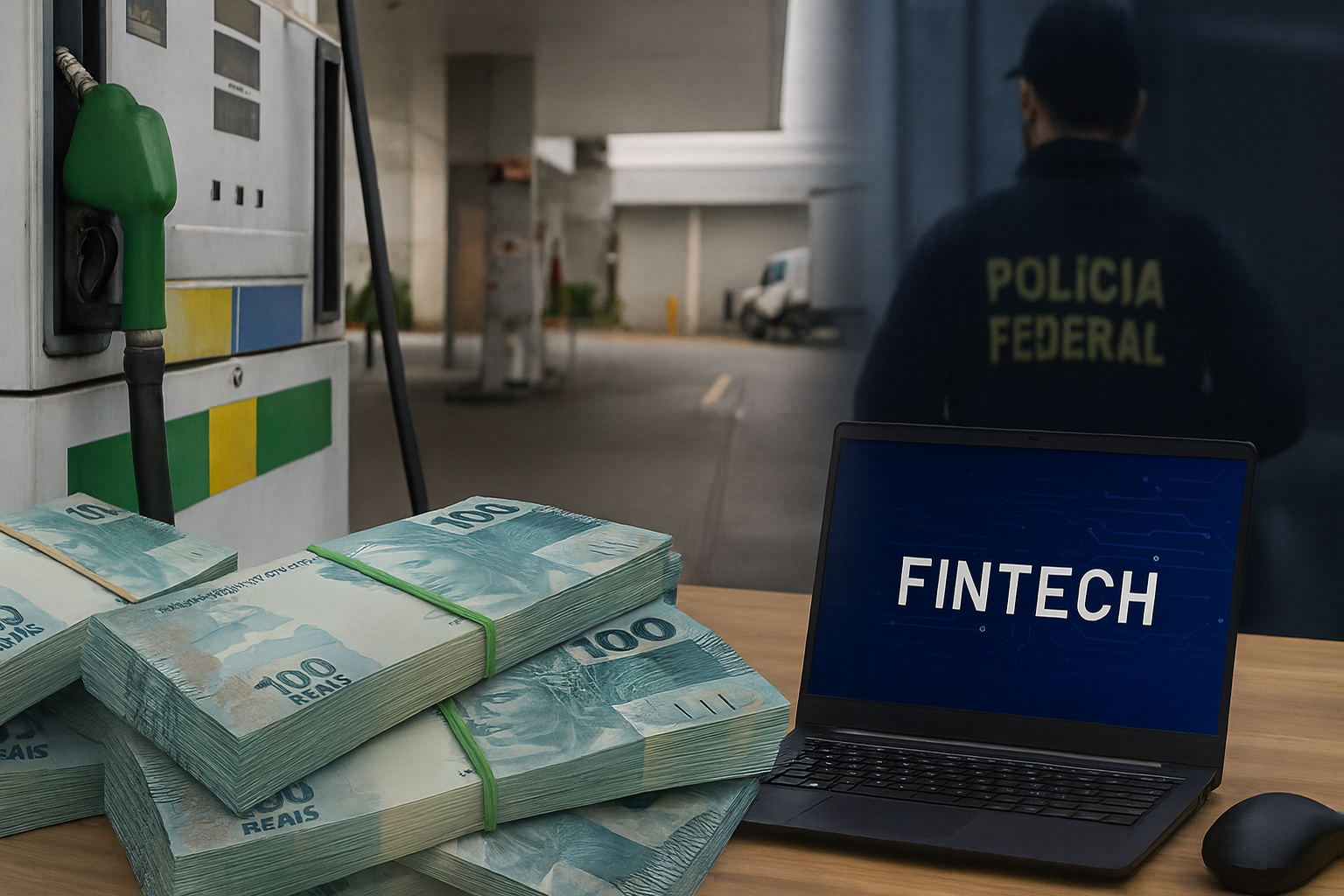 Postos de combustíveis, Fintechs, Receita Federal, Lavagem de dinheiro.