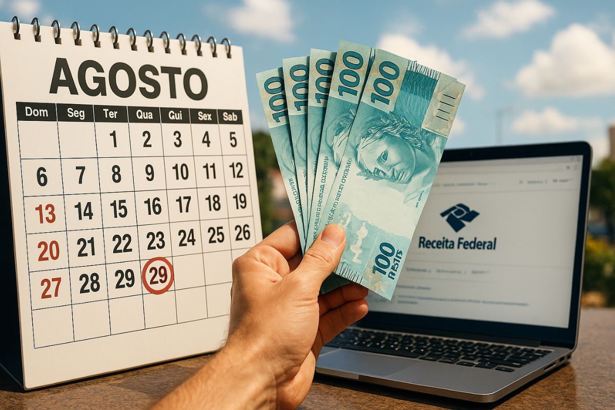 Receita Federal confirma: declaração do IRPF vai render grana extra para milhões de contribuintes no dia 29, consulta aberta em 22 de agosto