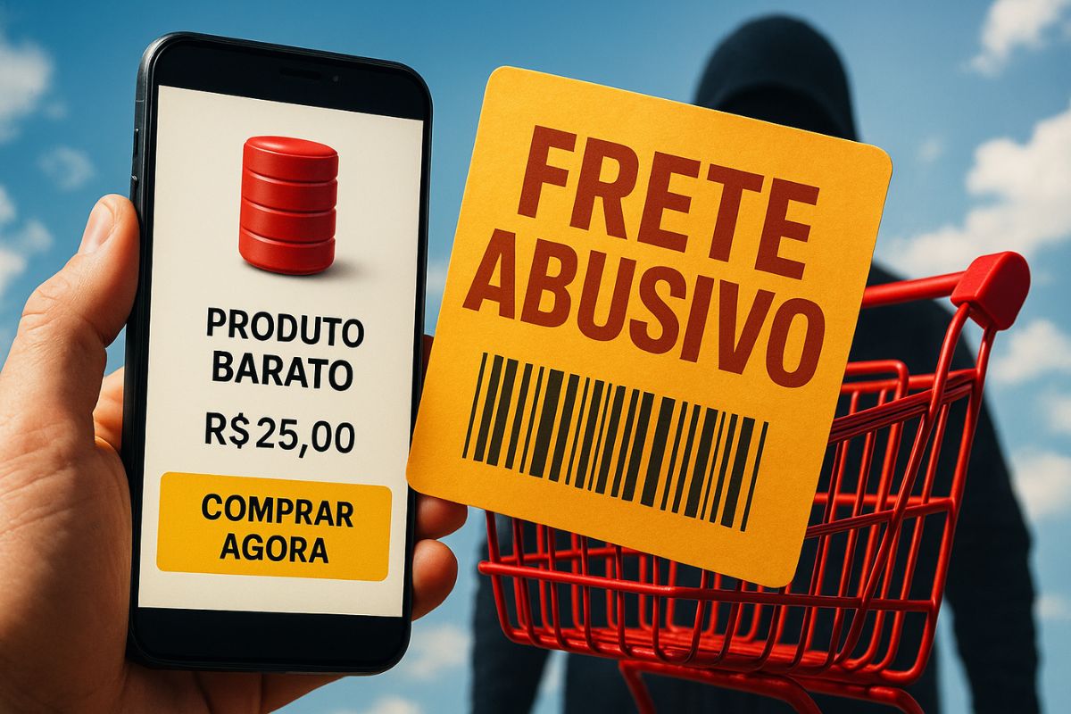 Cresce golpe mais poderoso da internet: criminosos atraem consumidores com preços simbólicos e lucram em fretes abusivos de até R$ 200