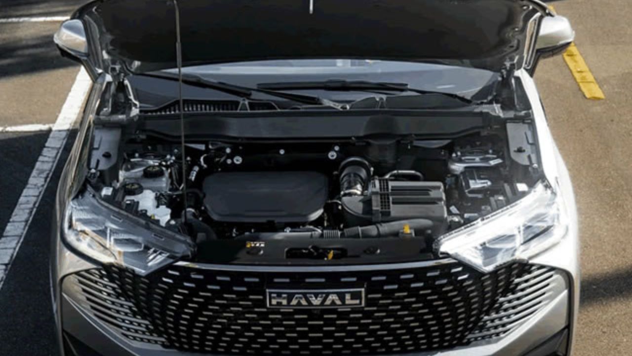 o motor híbrido do GWM Haval H6 une desempenho eficiente com tecnologia DHT de última geração.