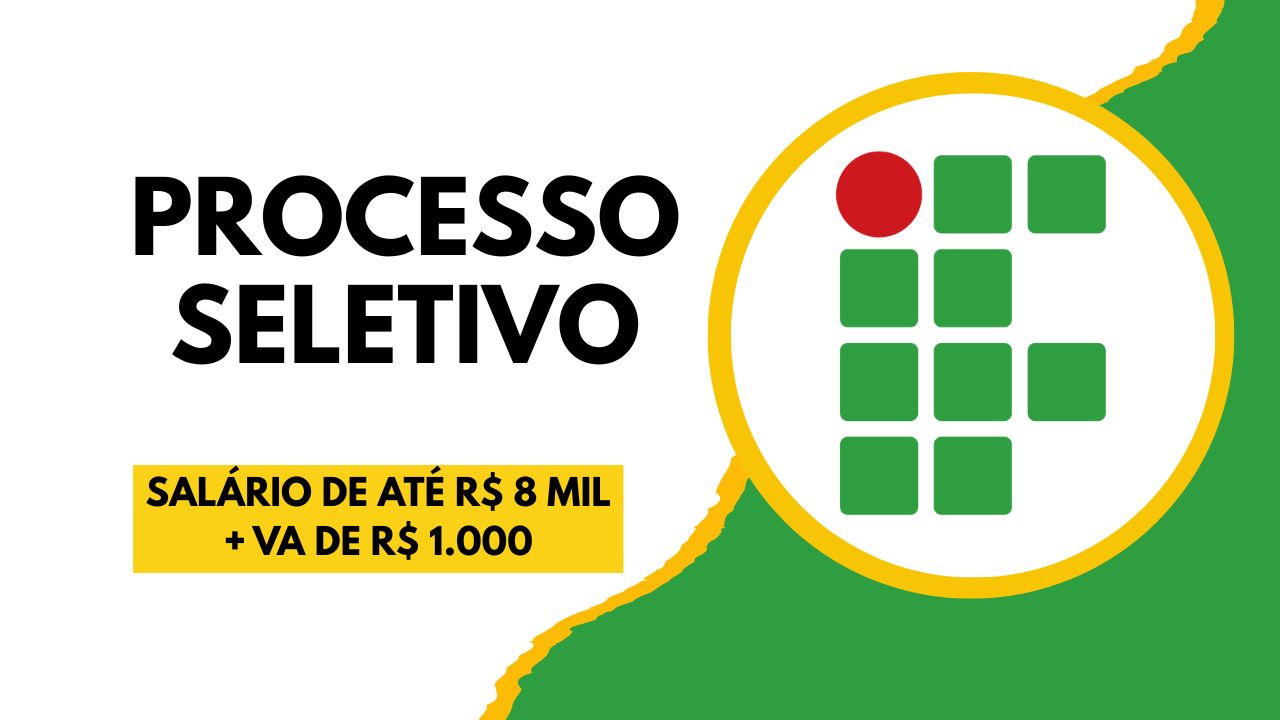 Instituto Federal (IFG) anuncia vaga de emprego para professor substituto no Câmpus Aparecida de Goiânia. Inscrições de 22/08 a 12/09/2025.