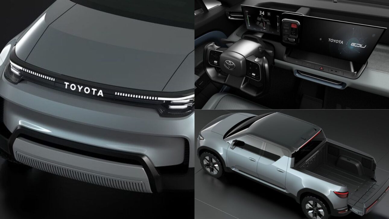 Toyota prepara nova picape híbrida abaixo da Hilux, com motor do Corolla Cross, produção no Brasil e rivalidade com Maverick e Toro.