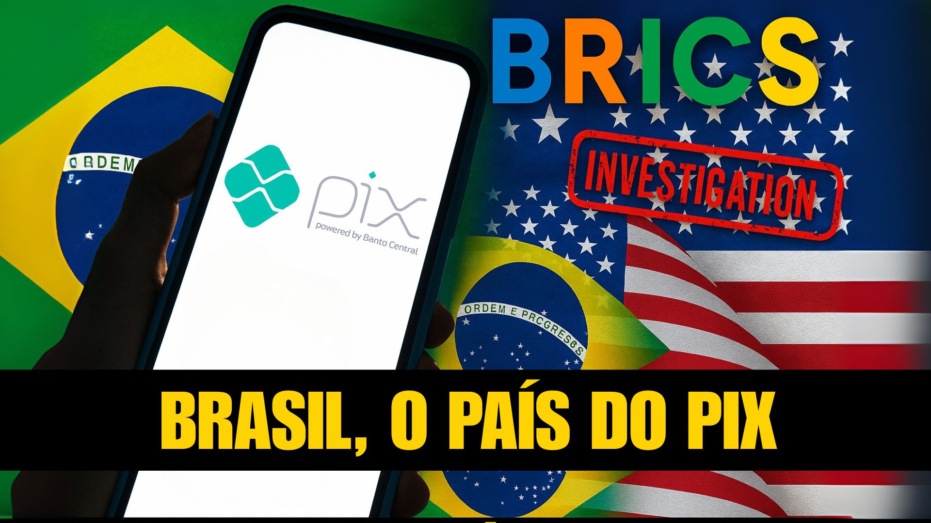 Pix ganha versão automática, vira destaque no BRICS e entra em investigação dos EUA, reforçando impacto global dos pagamentos digitais.