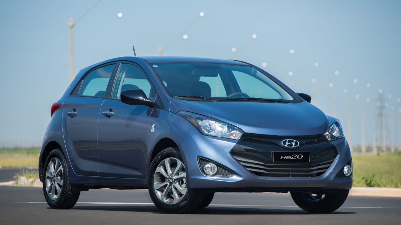 Hyundai HB20 1.6 usado com motor potente 128 cv, consumo eficiente e boa liquidez entre hatch compactos no mercado. (Imagem: site Hongliyangzhi)