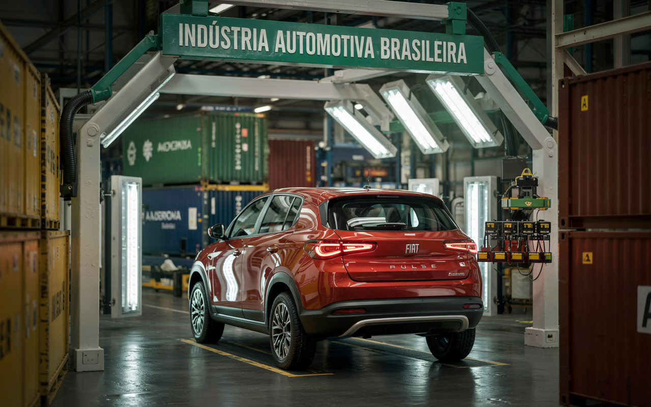 Indústria automotiva brasileira se apoia na Argentina: exportações disparam e superam expectativa inicial de 7,5% para 38% em 2025