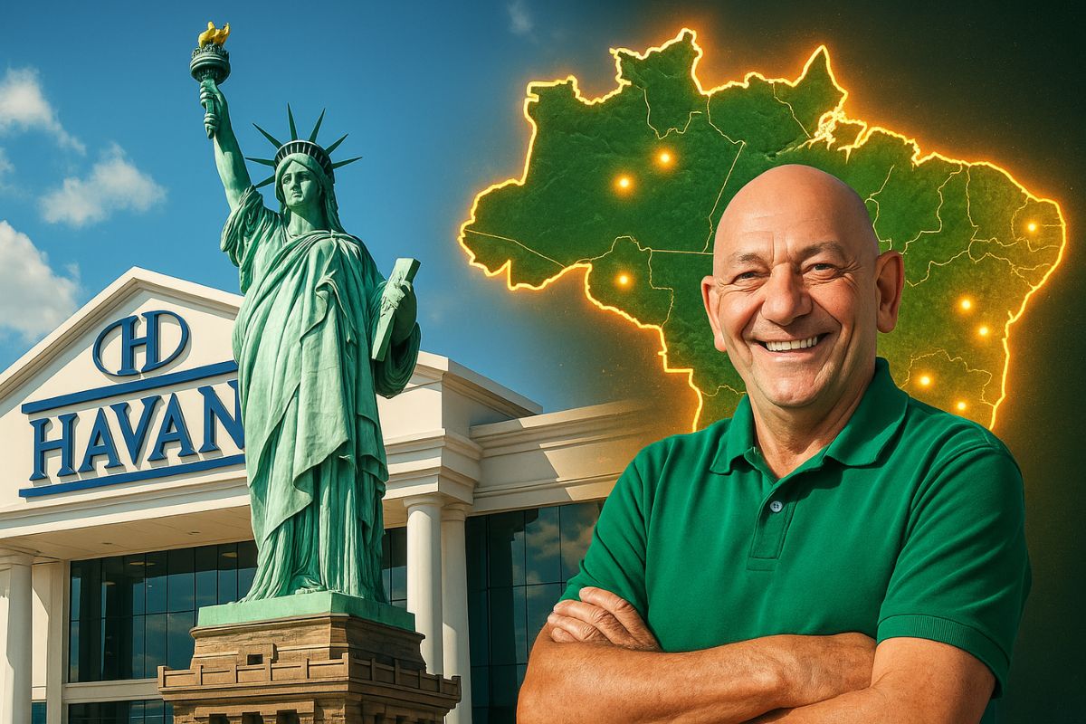 Luciano Hang assegura que Havan segue comprometida com o Brasil, ampliando número de lojas mesmo com boatos de retirada diante de concorrentes internacionais