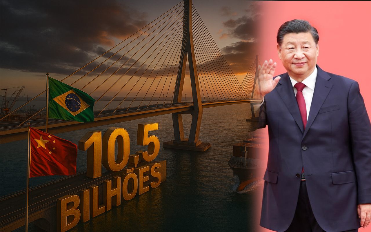 Por que a China está erguendo ponte bilionária e gigante em estado do Brasil Com custo de R$ 10,6 bilhões e 12,4 km sobre o mar