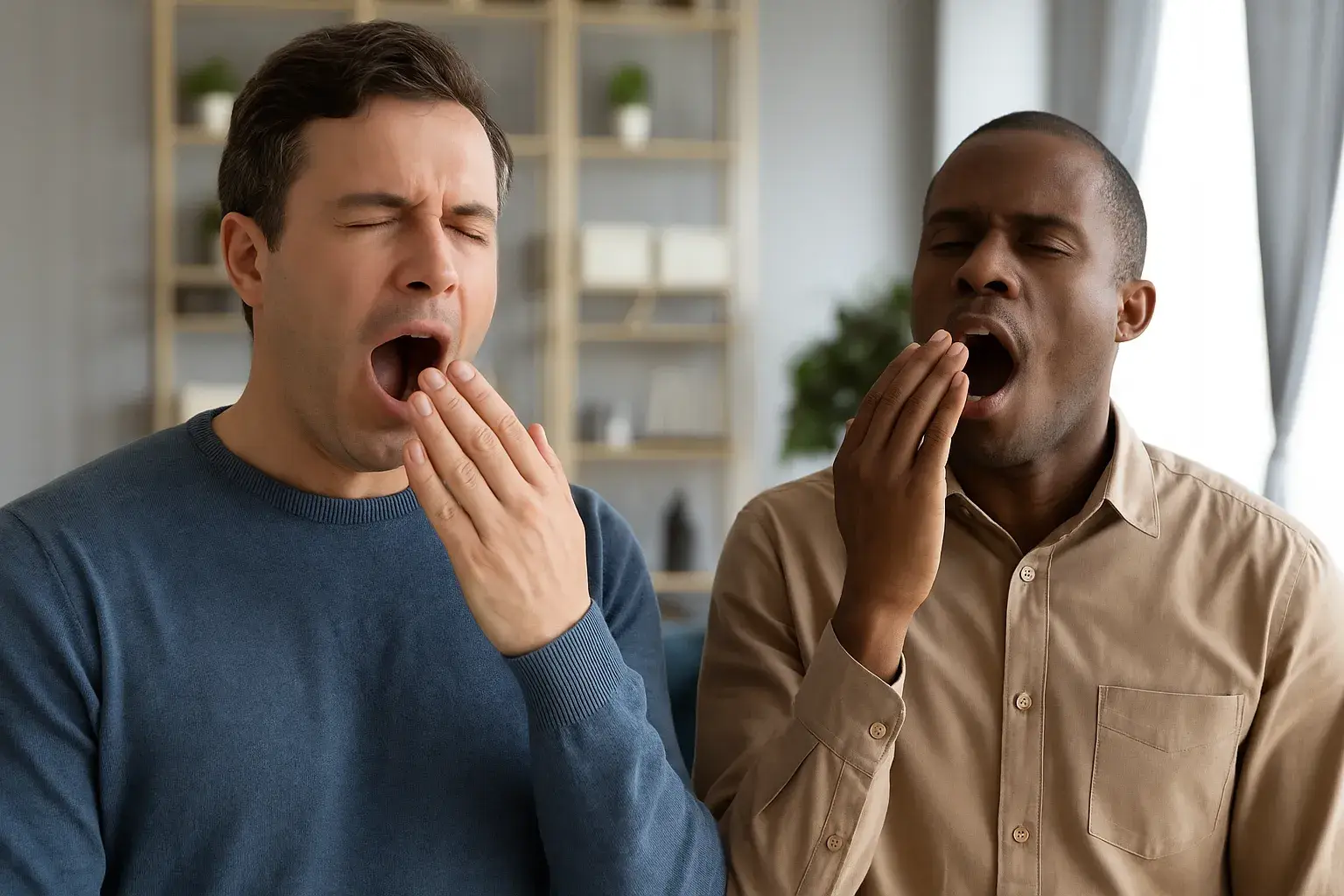 Por que bocejamos quando vemos alguém bocejar