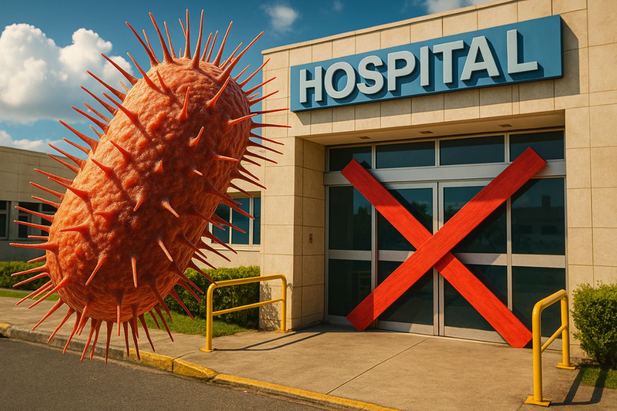 Hospital fechado no Brasil por superbactéria enfrenta operação de desinfecção completa para conter risco de contaminação em massa