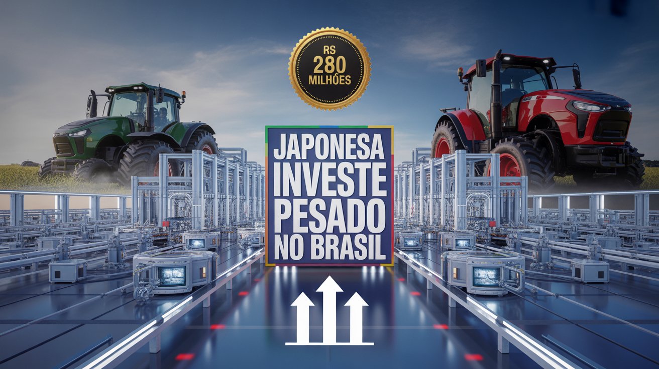 Yanmar investe R$ 280 milhões em fábrica do futuro em Indaiatuba com automação avançada, sustentabilidade e aumento da produção de tratores.