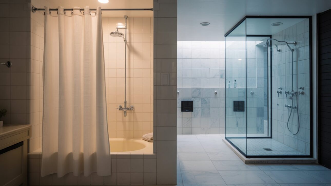 Banheiros modernos adotam design minimalista, chuveiros sem box e inspiração em spas de luxo, unindo sofisticação, bem-estar e conforto.