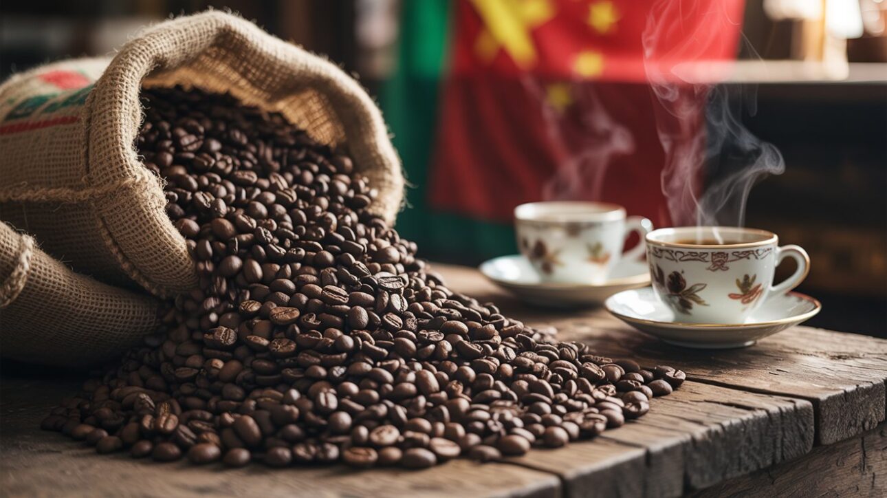 China amplia importações do Brasil, incluindo café, açaí e gergelim, em meio a novas tarifas dos EUA sobre produtos brasileiros.