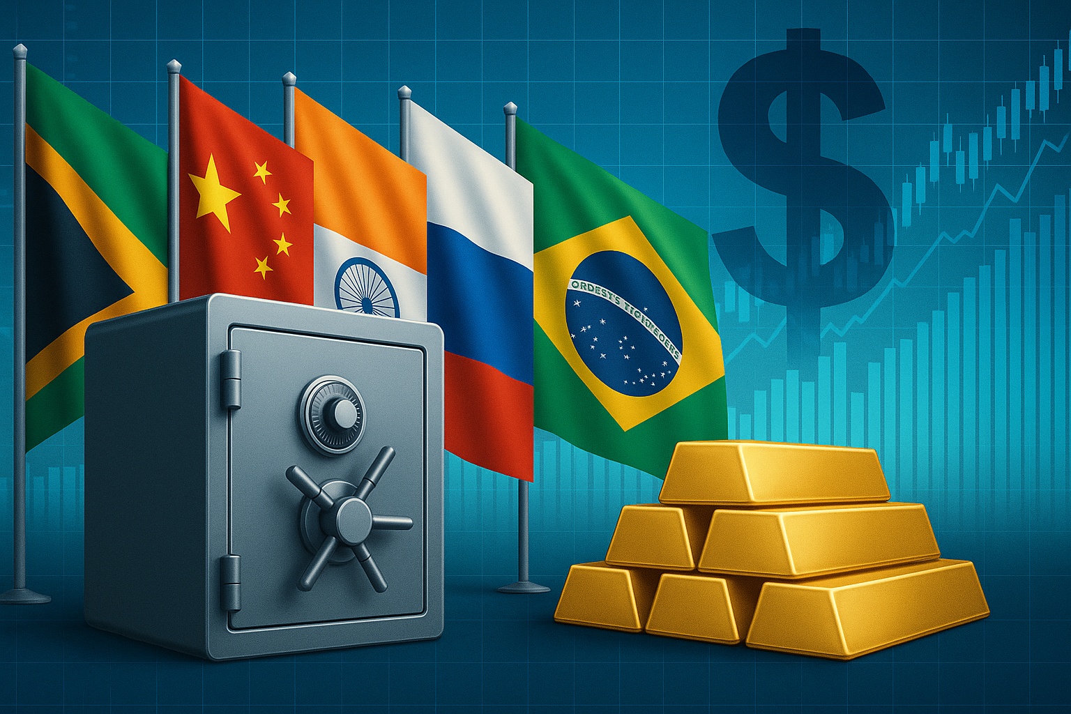 Esse é o trunfo do BRICS em 2025: fundo de US$ 100 bilhões pode blindar economias emergentes de choques cambiais, reduzir dependência do FMI e transformar o Brasil em protagonista da nova ordem financeira