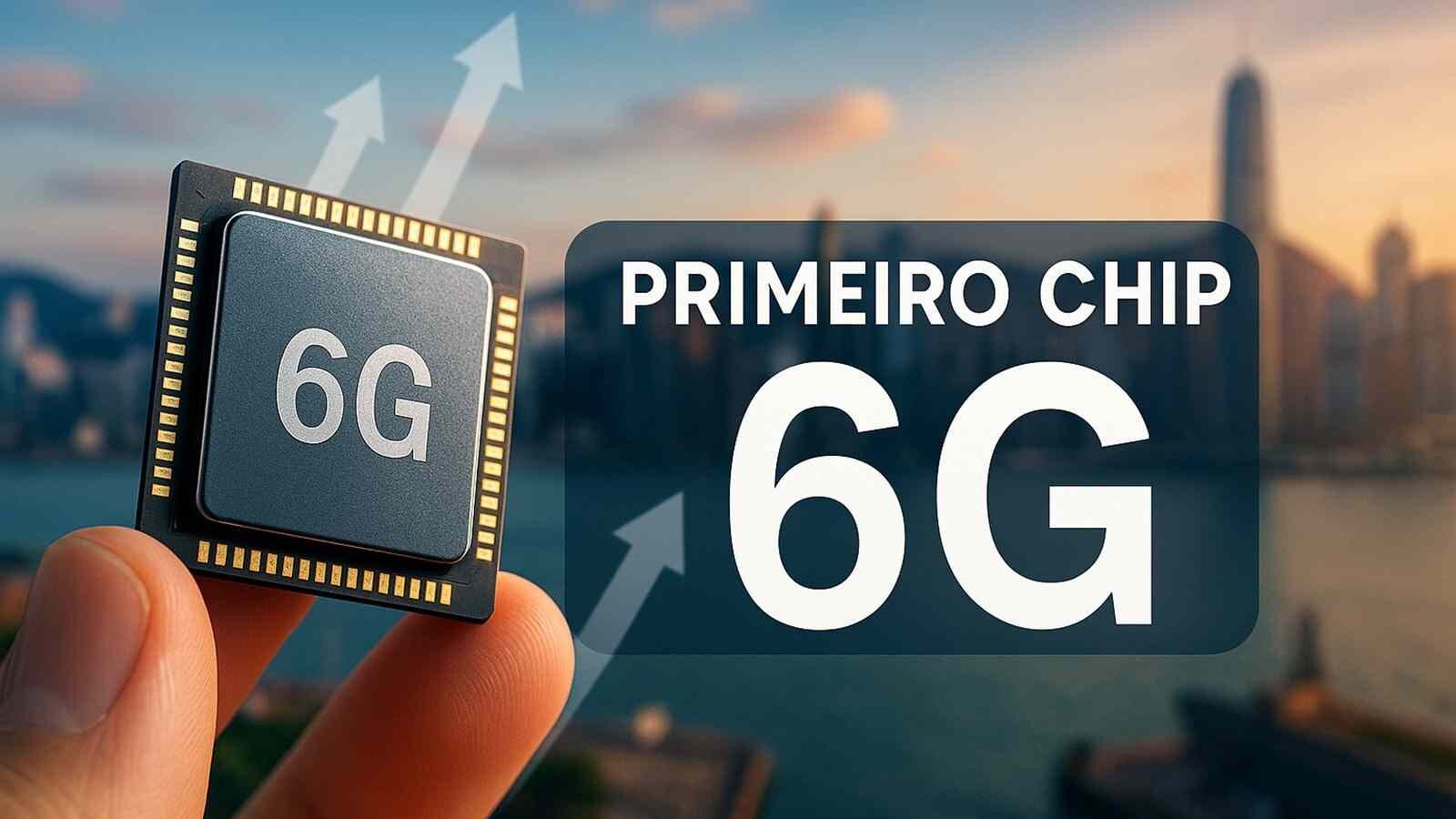 China apresenta o primeiro chip 6G do mundo com velocidades acima de 100 Gbps